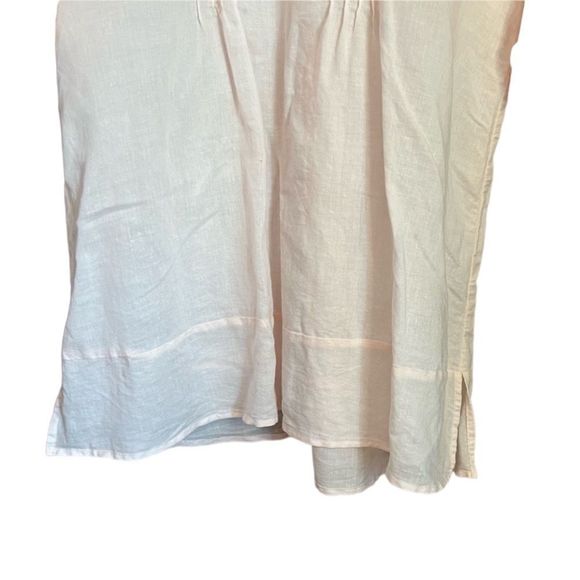 Soft surroundings ramie & cotton blend light pink tunic/ dress - Picture 10 of 11